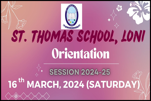 Orientation 2024 (Classes Nursery to IX)